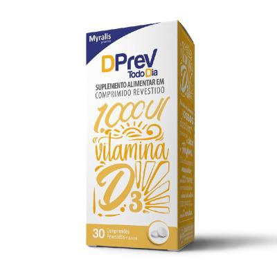 Dprev Todo Dia 1000UI 30 Comprimidos